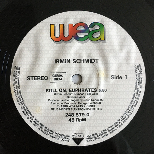 Irmin Schmidt - Roll On, Euphrates