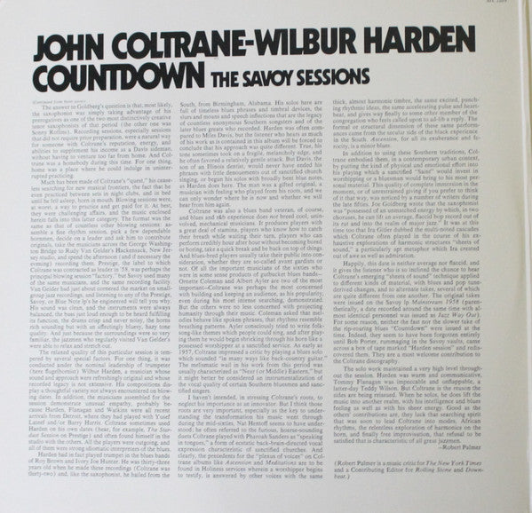 John Coltrane - Wilbur Harden - Countdown