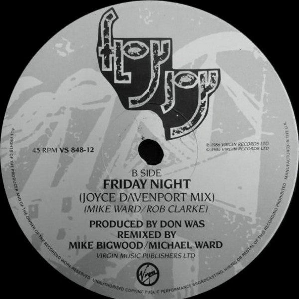 Floy Joy - Friday Night In This Cold City