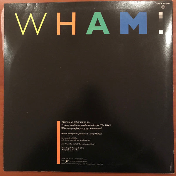 Wham! - Wake Me Up Before You Go-Go