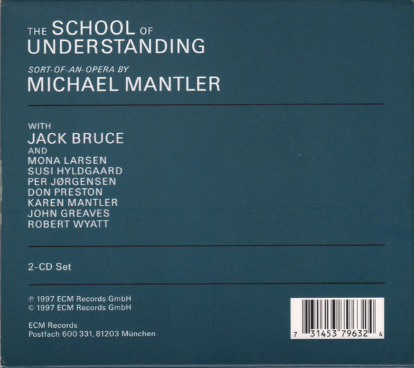 Michael Mantler - The School Of Understanding