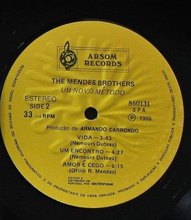 Mendes Brothers - Un Novo Metodo