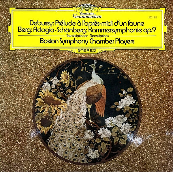 Claude Debussy / Alban Berg / Arnold Schoenberg, Boston Symphony Chamber Players - Prélude À L'après-midi D'un Faune / Adagio / Kammersymphonie Op. 9 / Transkriptionen = Transcriptions