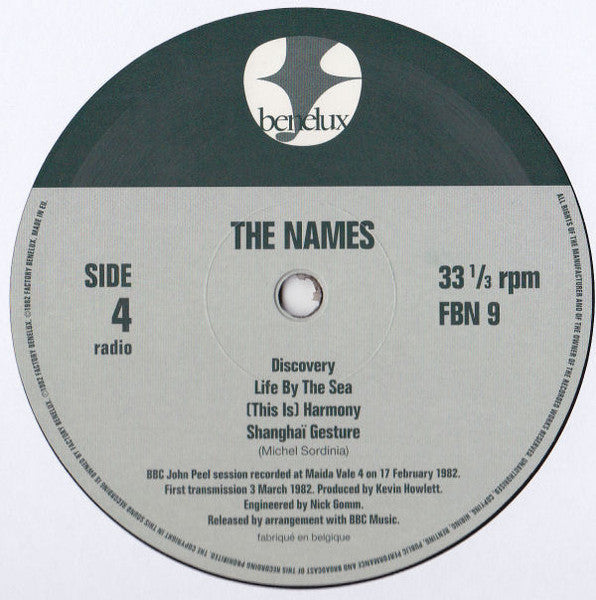The Names - Swimming