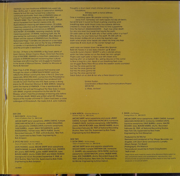 Archie Shepp - Kwanza