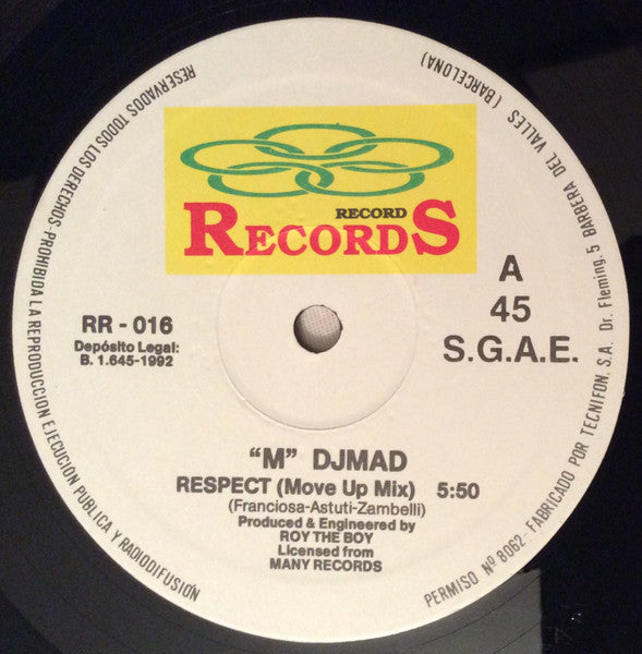 M DJ M.A.D. - R.E.S.P.E.C.T.
