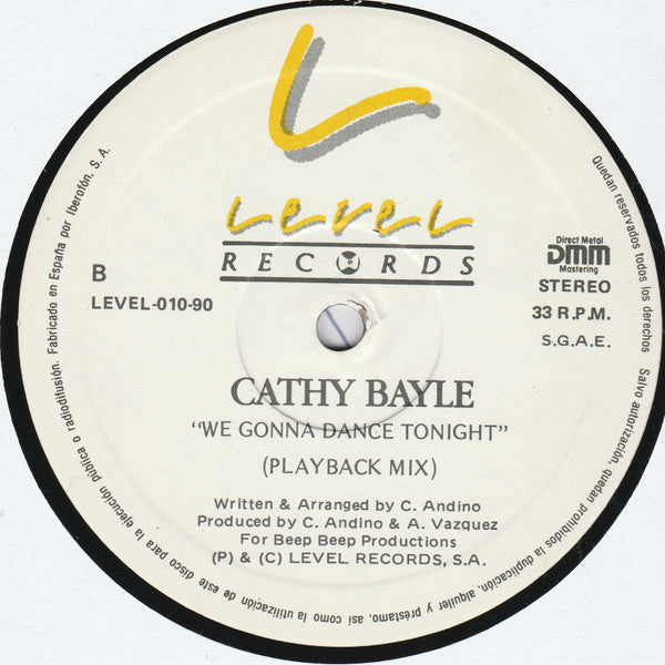 Cathy Bayle - We Gonna Dance Tonight