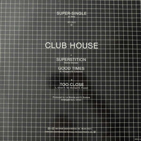 Club House - Superstition Good Times