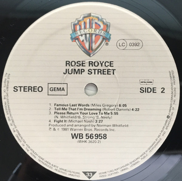 Rose Royce - Jump Street