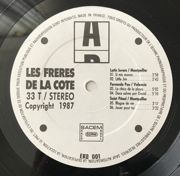 Various - Les Freres De La Cote = Los Hermanos De La Costa