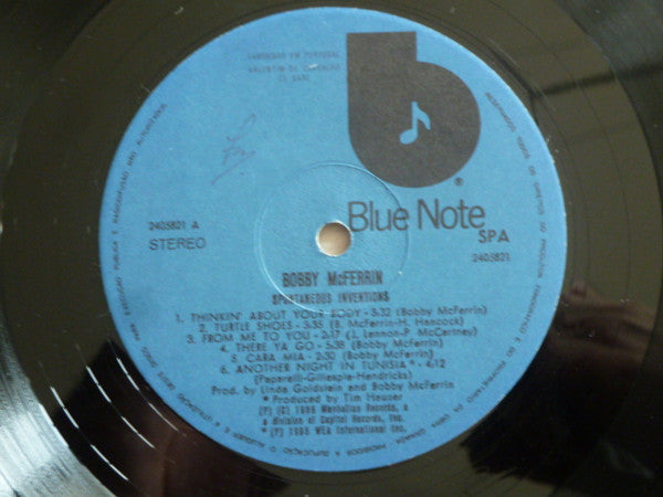 Bobby McFerrin - Spontaneous Inventions