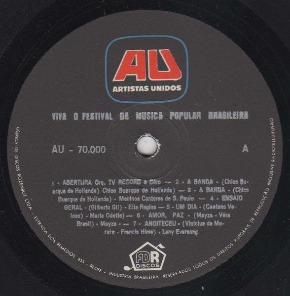 Various - Viva O Festival Da Música Popular Brasileira