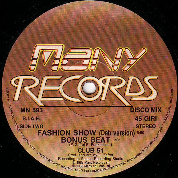 Club 51 - Fashion Show