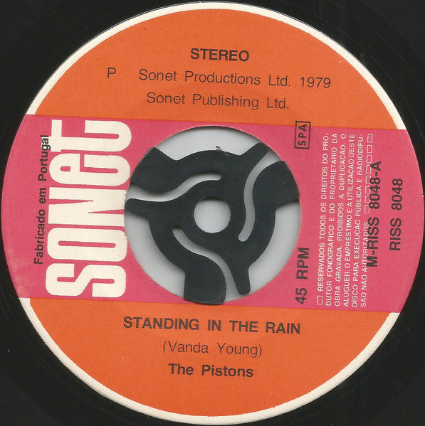 The Pistons - Standing In The Rain / Raised On Rock & Roll