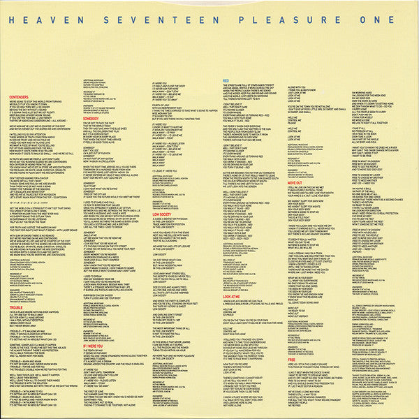 Heaven 17 - Pleasure One