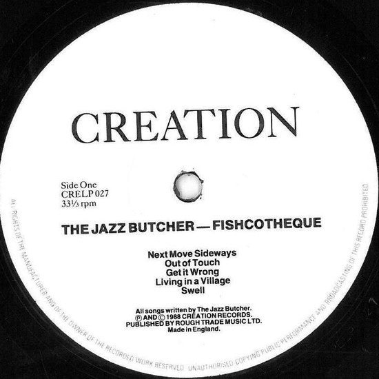 The Jazz Butcher - Fishcotheque