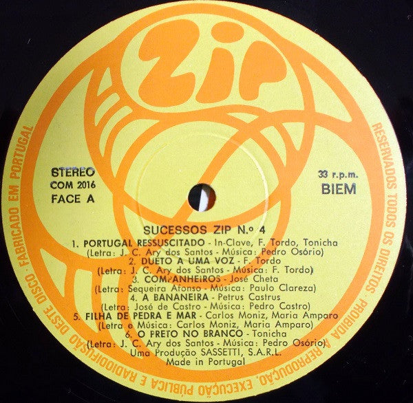 Various - Sucessos Zip № 4