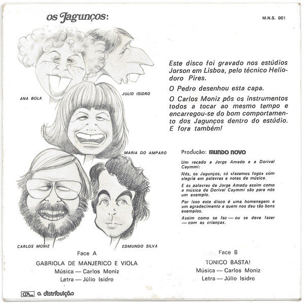 Os Jagunços Do Ritmo - Gabriola De Manjerico E Viola