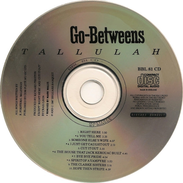The Go-Betweens - Tallulah