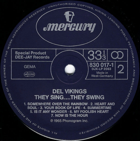 The Dell-Vikings - They Sing...They Swing
