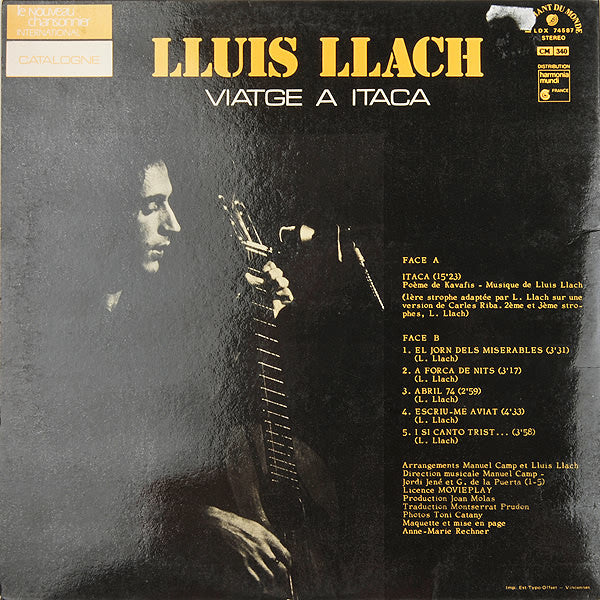 Lluis Llach - Viatge A Itaca
