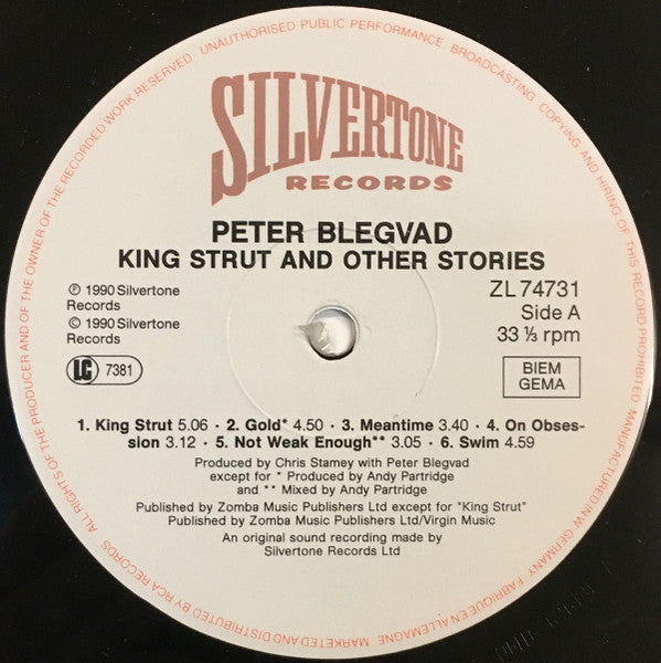 Peter Blegvad - King Strut & Other Stories