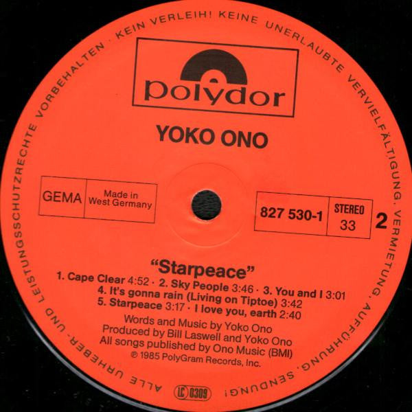 Yoko Ono - Starpeace
