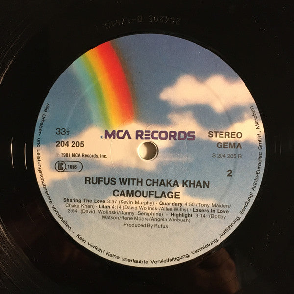 Rufus & Chaka Khan - Camouflage
