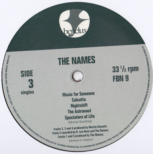 The Names - Swimming