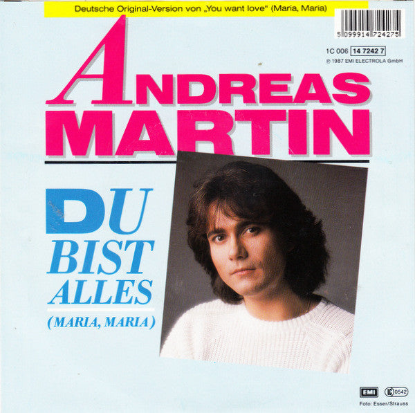 Andreas Martin (2) - Du Bist Alles (Maria, Maria)