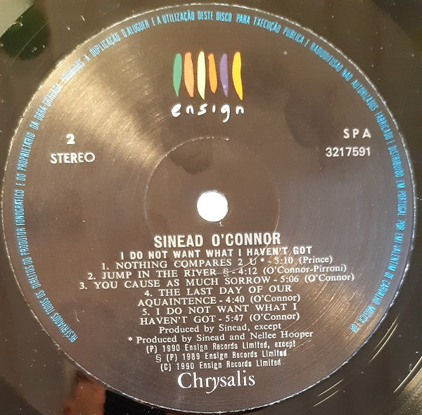 Sinéad O'Connor - I Do Not Want What I Haven't Got