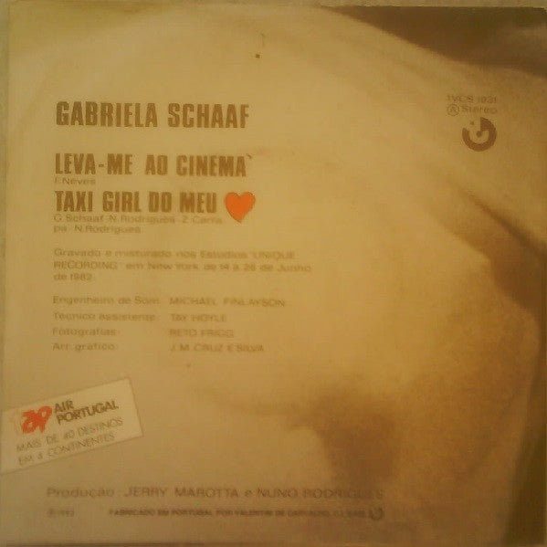 Gabriela Schaaf - Leva-me Ao Cinema