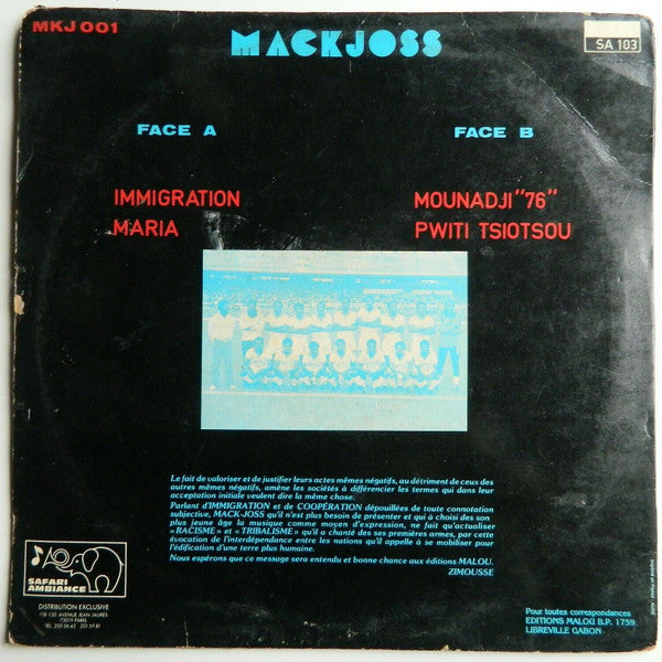 Mack Joss - Immigration
