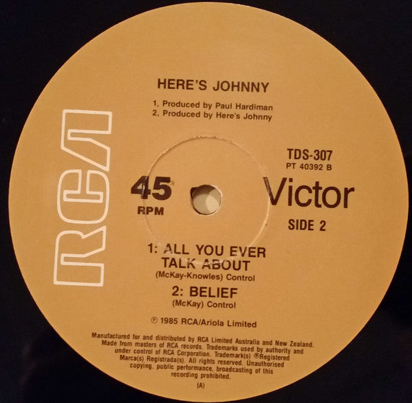 Here's Johnny - Idlewild