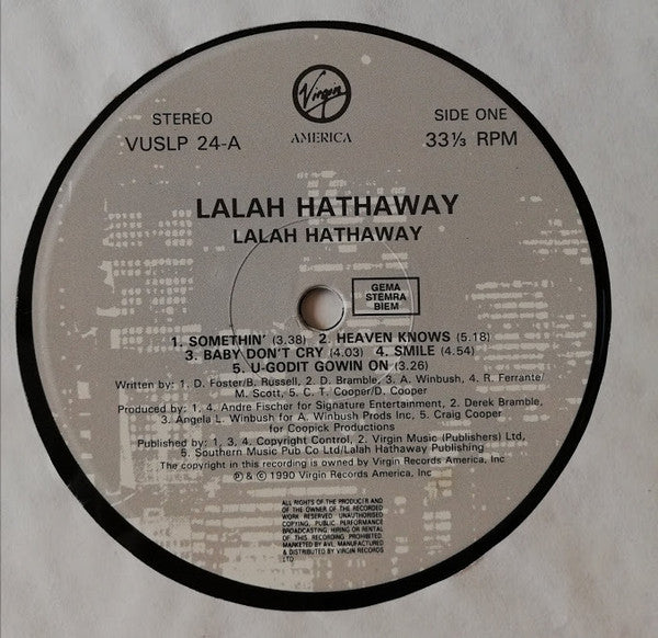 Lalah Hathaway - Lalah Hathaway