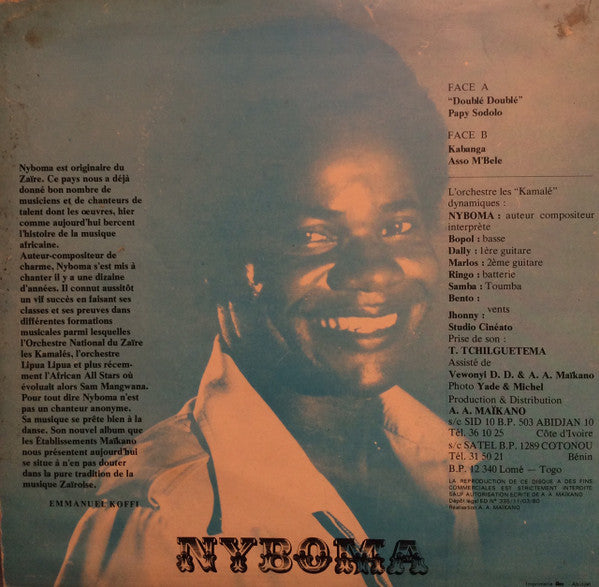 Nyboma Mwan'dido Et Orchestre Les Kamale - Doublé Doublé