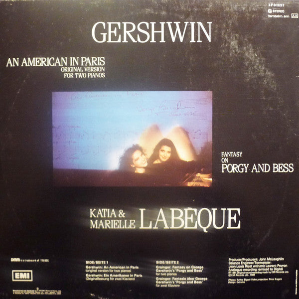 George Gershwin - Katia Et Marielle Labèque - An American In Paris - Fantasy On Porgy And Bess
