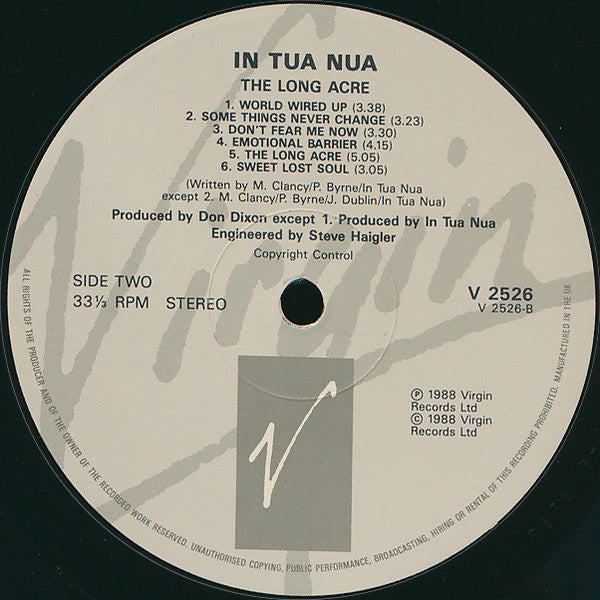 In Tua Nua - The Long Acre