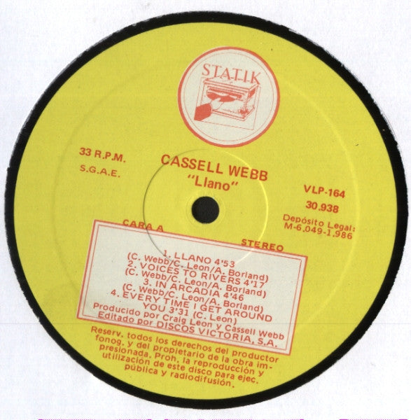 Cassell Webb - Llano