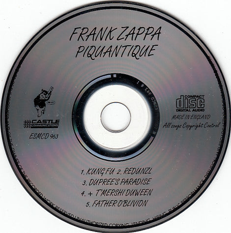 Frank Zappa / The Mothers - Piquantique - Stockholm 1973
