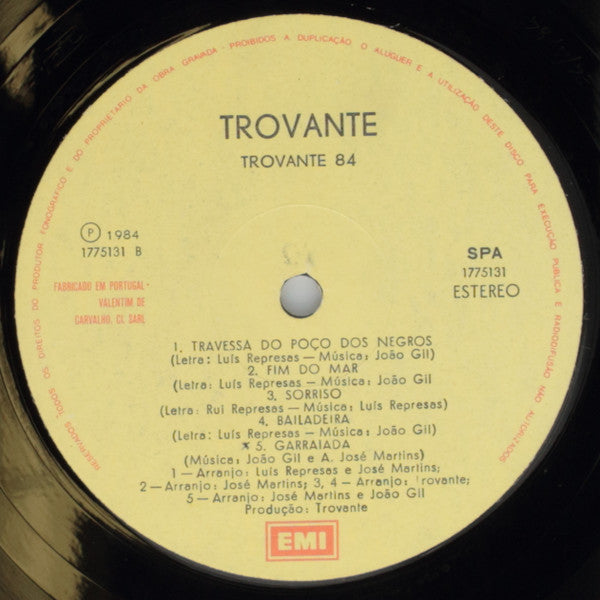 Trovante - 84