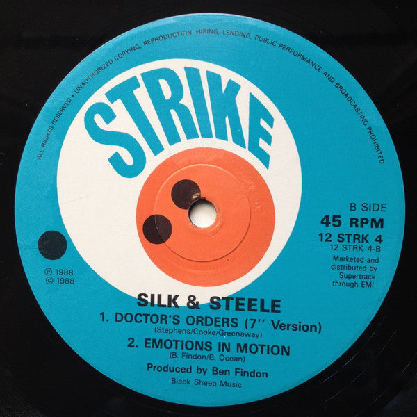 Silk And Steele - Doctors Orders