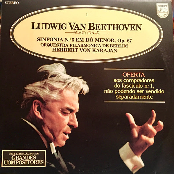Ludwig van Beethoven, Berliner Philharmoniker, Herbert von Karajan - Sinfonia N.º 5 Em Dó Menor, Op. 67