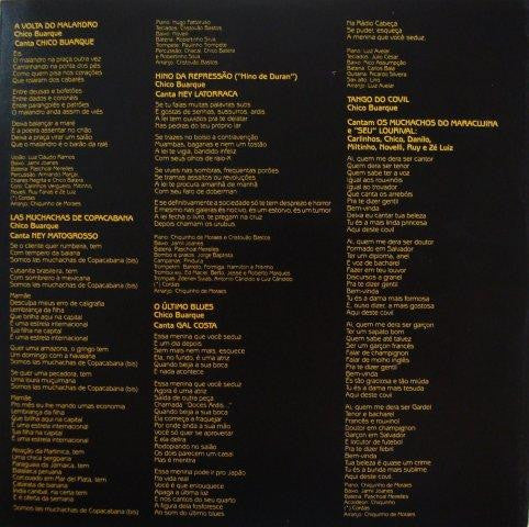 Various - Chico Buarque Apresenta Malandro