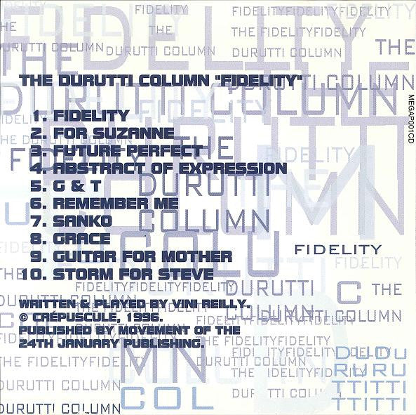 The Durutti Column - Fidelity