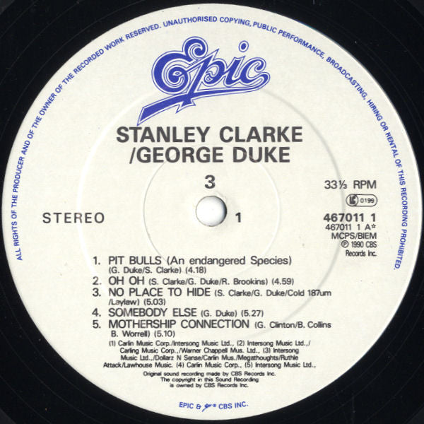 Stanley Clarke/George Duke - 3