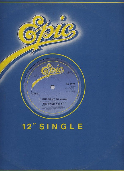 Band AKA - If You Want To Know