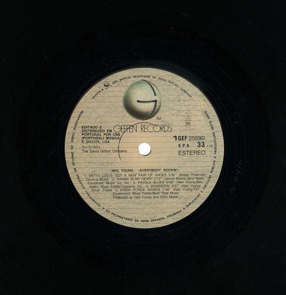 Neil Young And The Shocking Pinks - Everybody's Rockin'