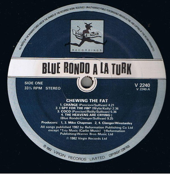 Blue Rondo À La Turk - Chewing The Fat