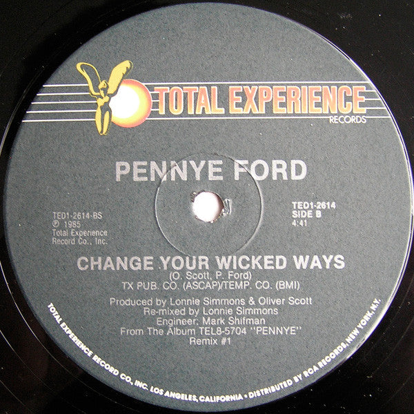 Penny Ford - Dangerous / Change Your Wicked Ways